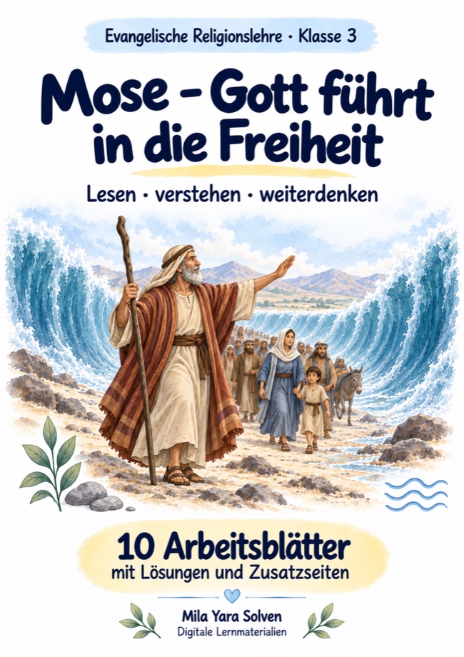 Cover: Mose – Gott führt in die Freiheit