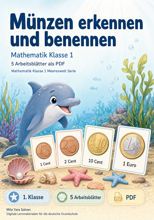 Cover: Münzen erkennen und benennen