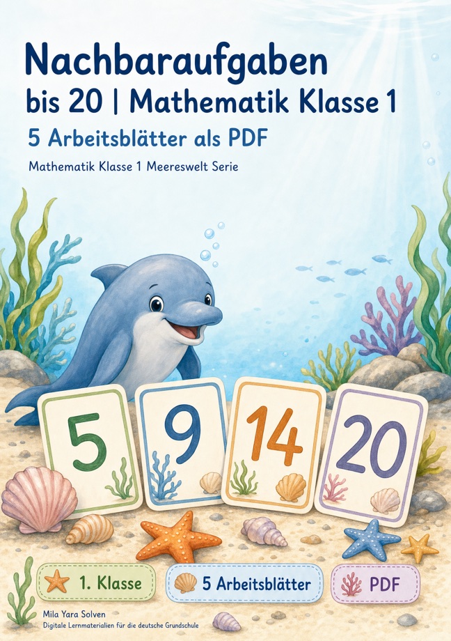 Cover: Nachbaraufgaben bis 20