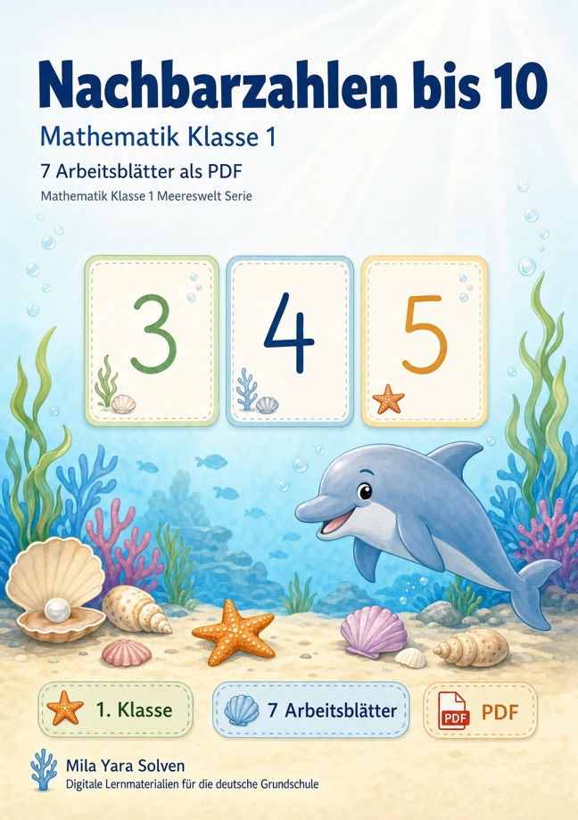 Cover: Nachbarzahlen bis 10