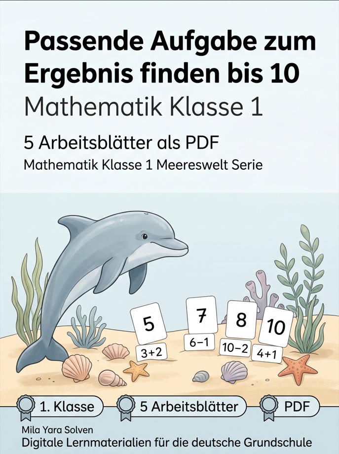 Cover: Passende Aufgabe zum Ergebnis finden bis 10