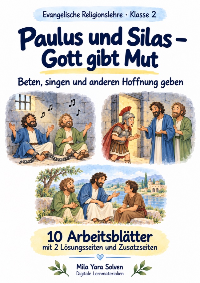 Cover: Paulus und Silas – Gott gibt Mut