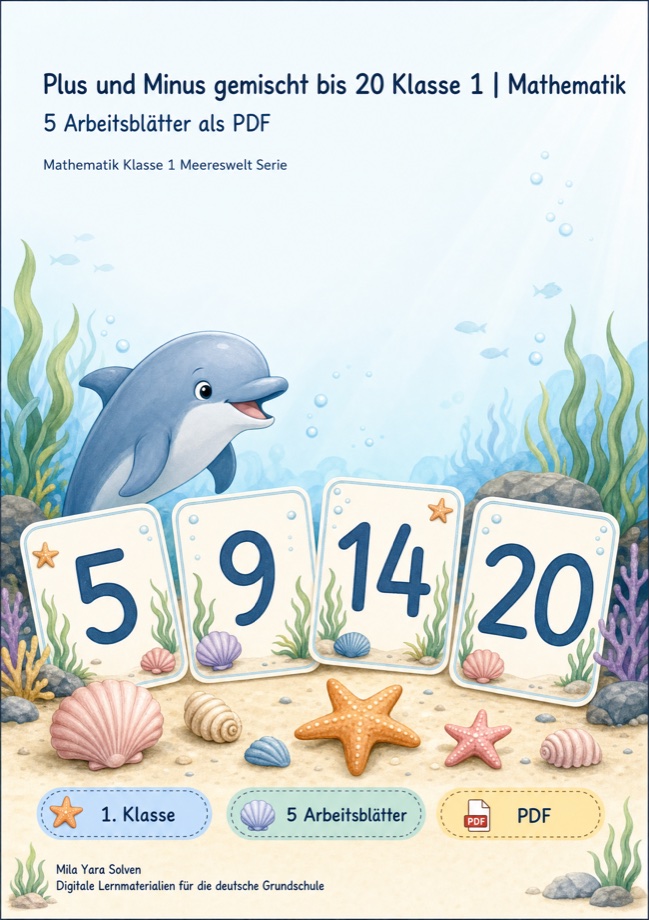 Cover: Plus und Minus gemischt bis 20
