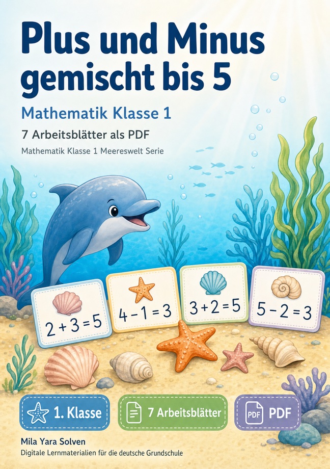 Cover: Plus und Minus gemischt bis 5