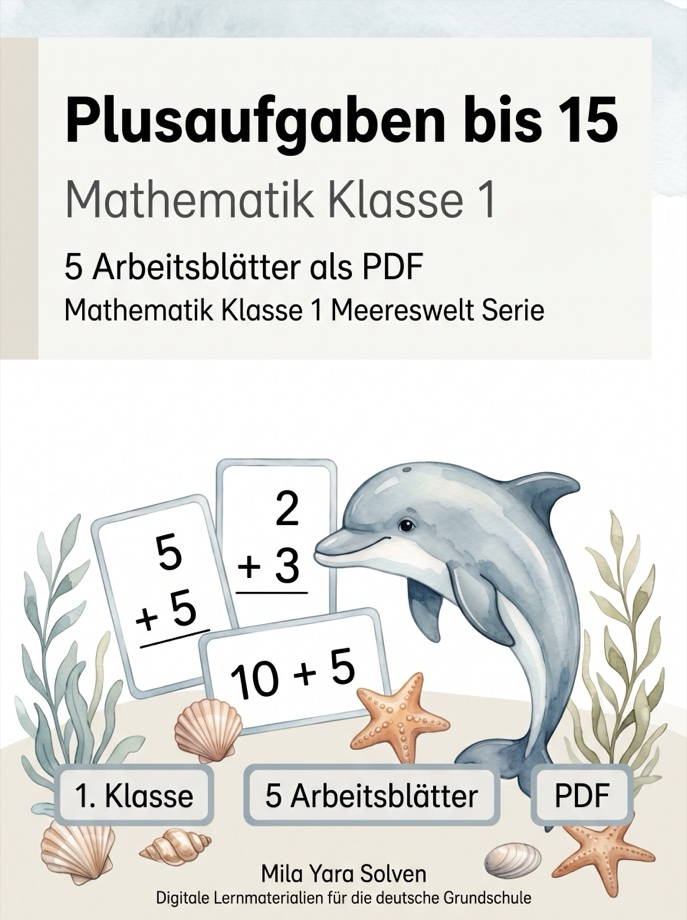 Cover: Plusaufgaben bis 15
