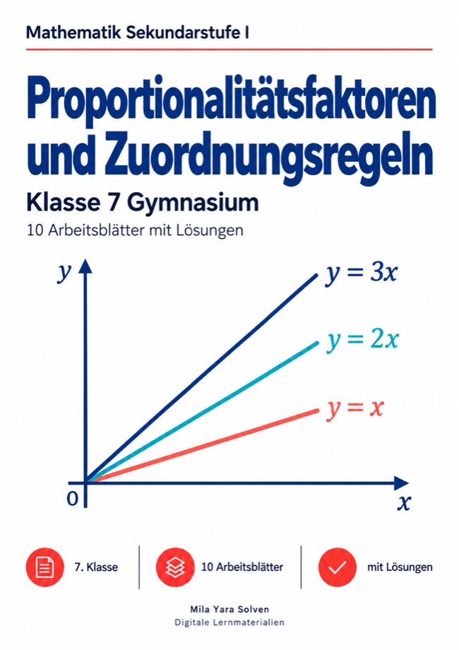 Cover: Proportionalitätsfaktoren und Zuordnungsregeln