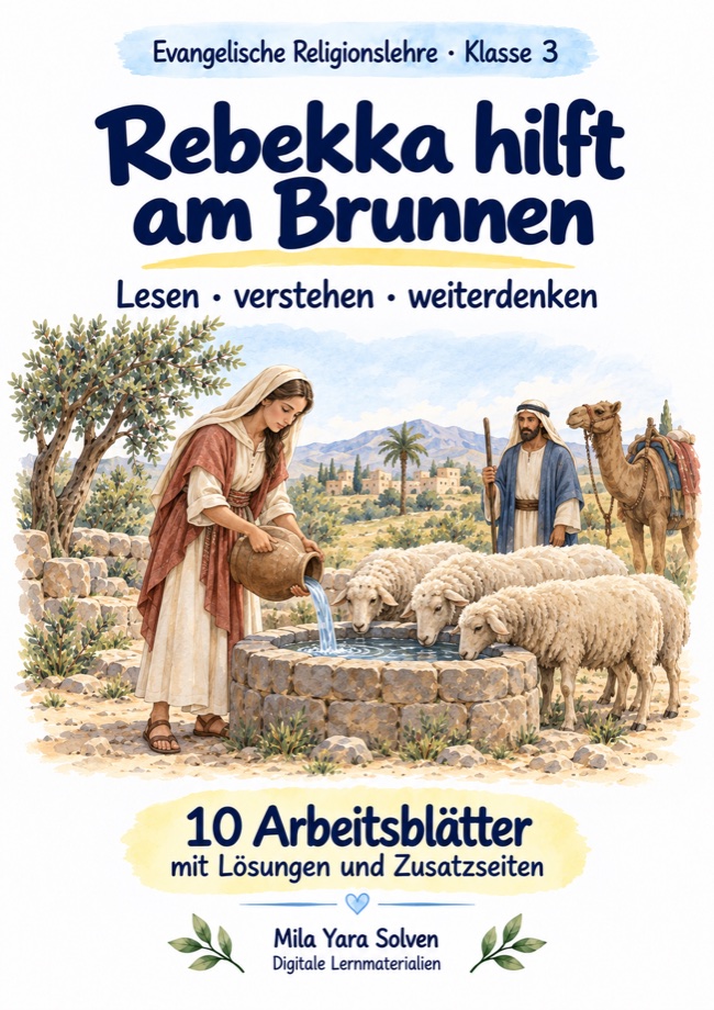 Cover: Rebekka hilft am Brunnen