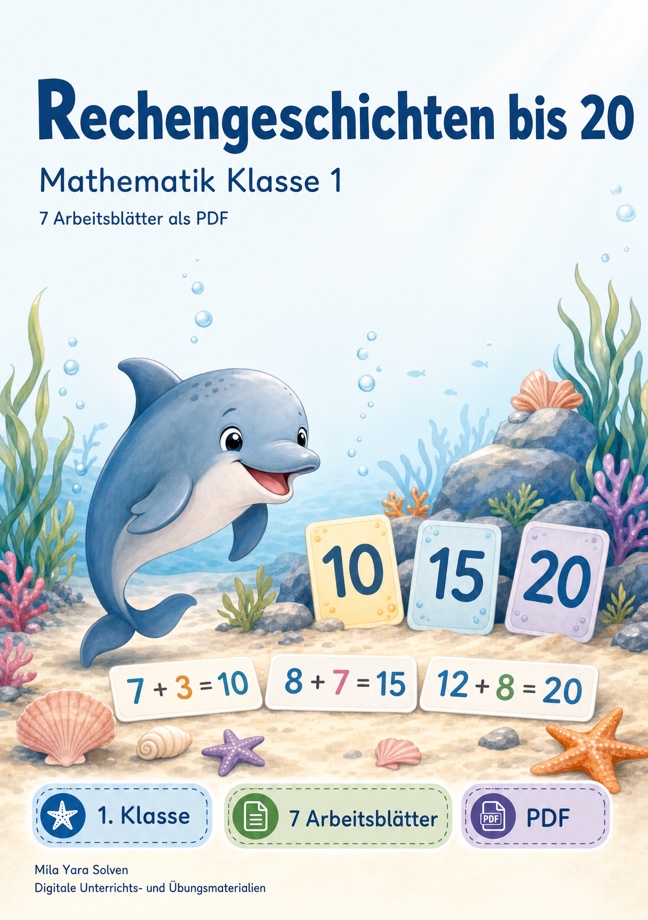 Cover: Rechengeschichten bis 20
