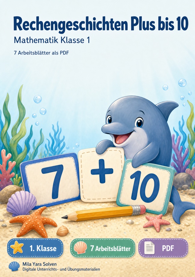 Cover: Rechengeschichten Plus bis 10