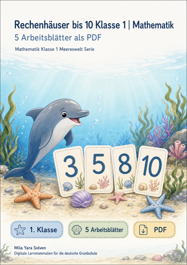 Cover: Rechenhäuser bis 10