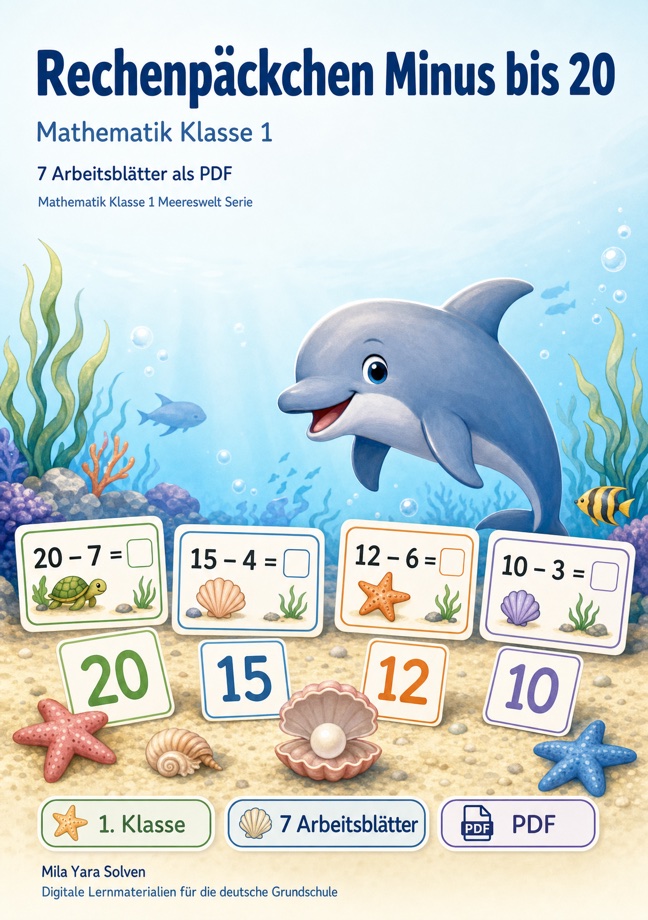 Cover: Rechenpäckchen Minus bis 20