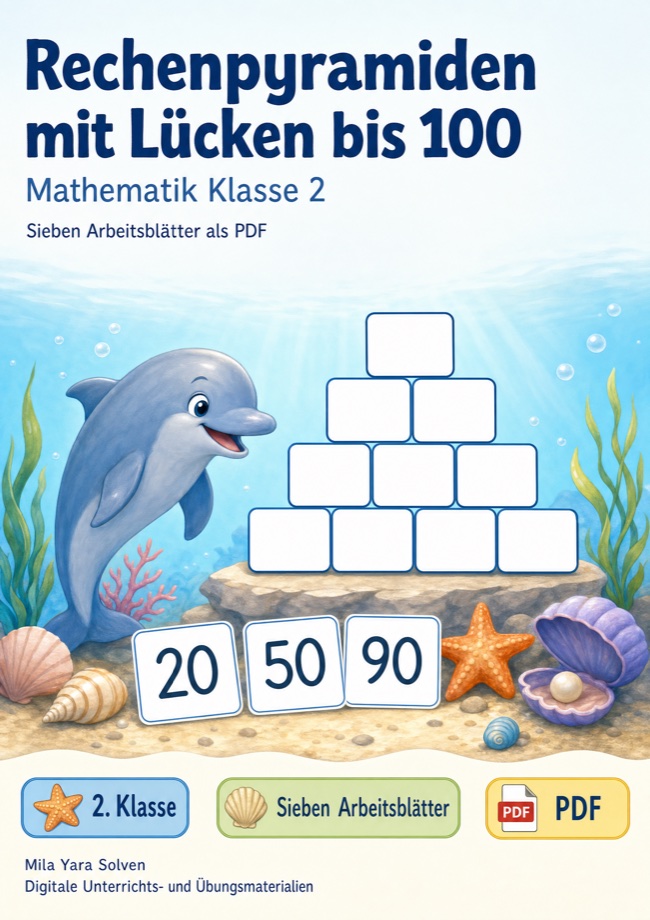 Cover: Rechenpyramiden mit Lücken bis 100