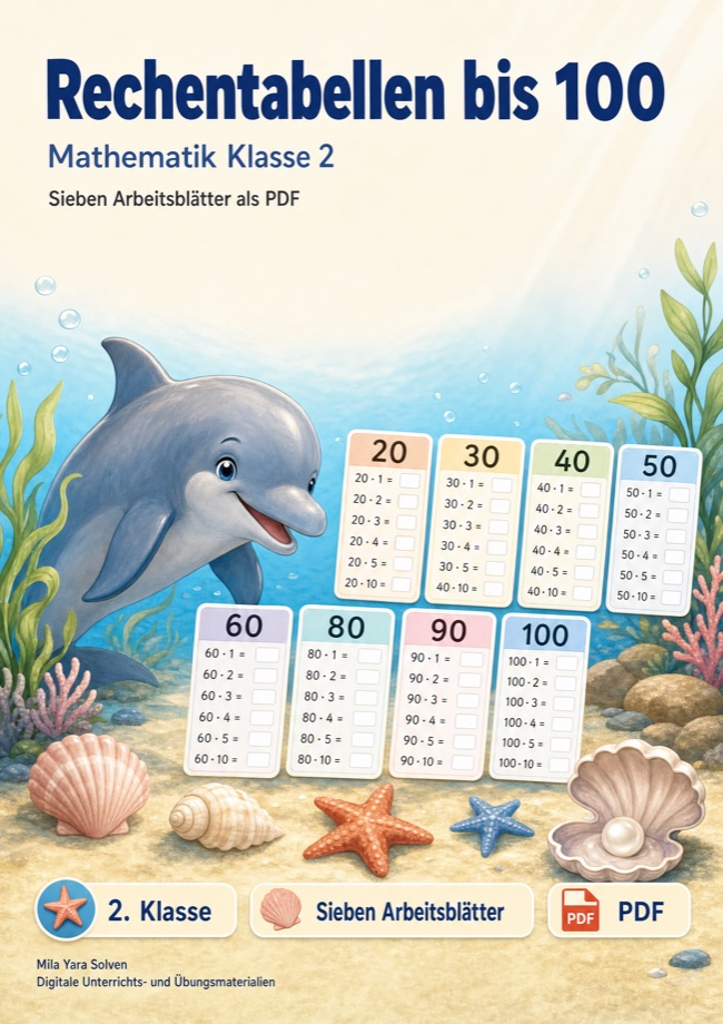 Cover: Rechentabellen bis 100