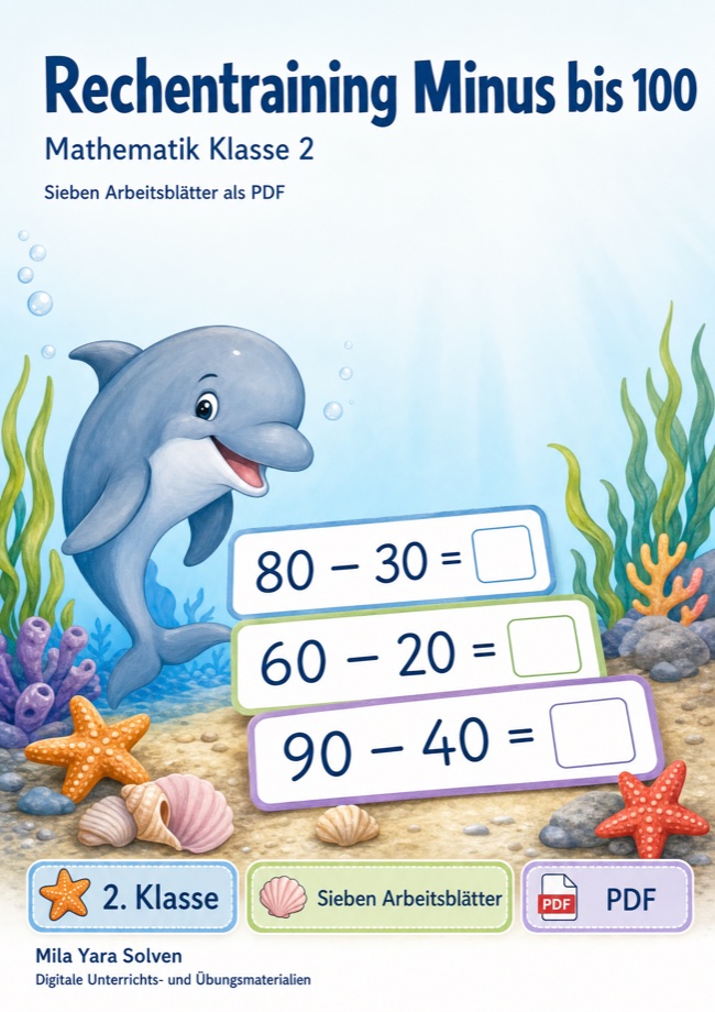 Cover: Rechentraining Minus bis 100