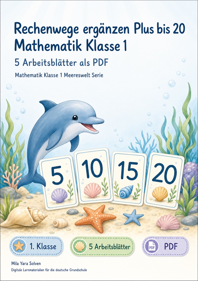 Cover: Rechenwege ergänzen Plus bis 20
