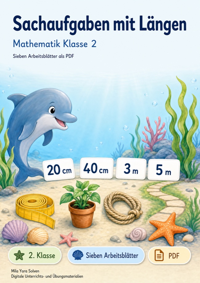 Cover: Sachaufgaben mit Längen