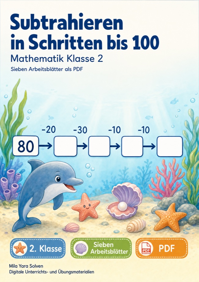 Cover: Subtrahieren in Schritten bis 100