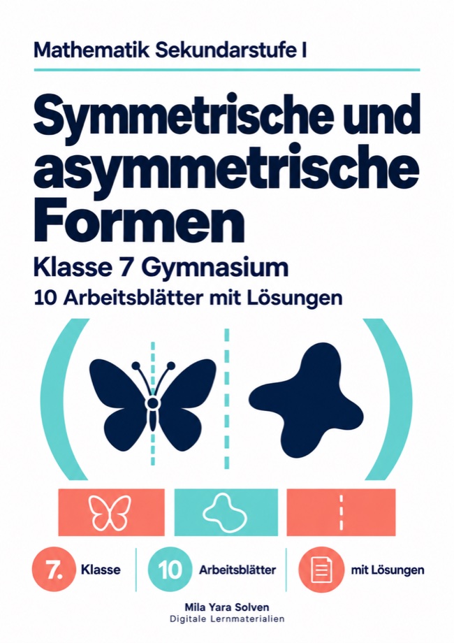 Cover: Symmetrische und asymmetrische Formen