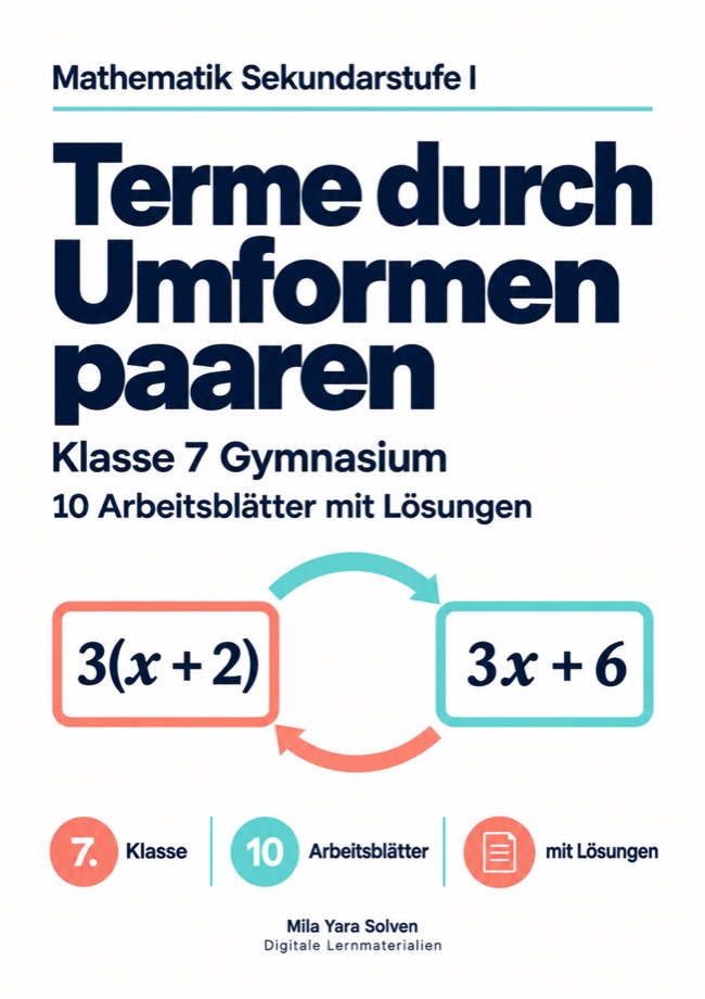 Cover: Terme durch Umformen paaren