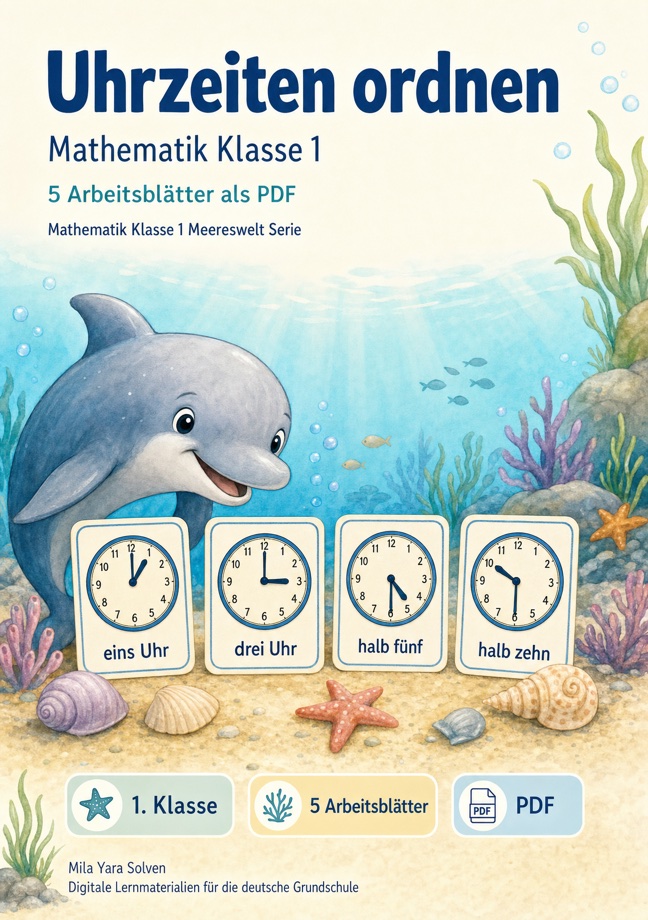 Cover: Uhrzeiten ordnen