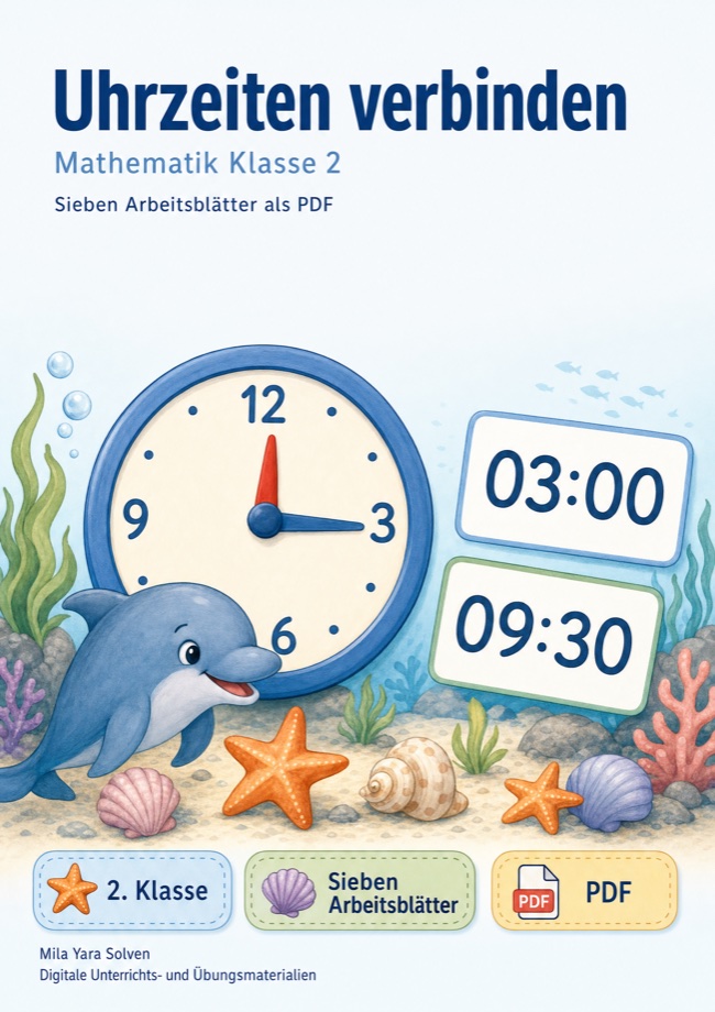 Cover: Uhrzeiten verbinden