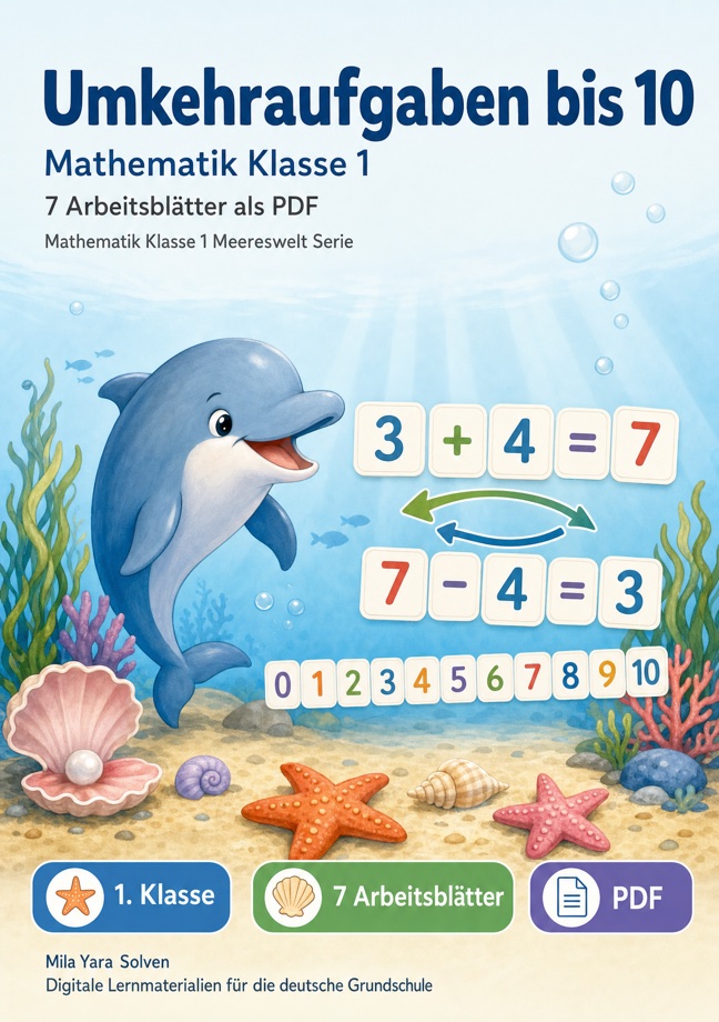 Cover: Umkehraufgaben bis 10