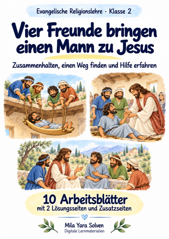 Cover: Vier Freunde bringen einen Mann zu Jesus