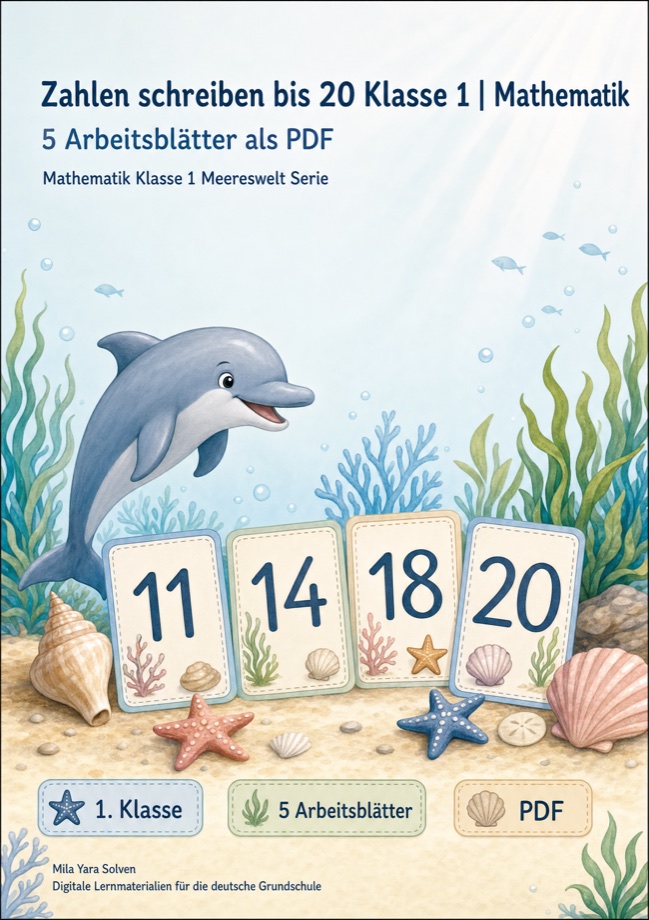 Cover: Zahlen schreiben bis 20