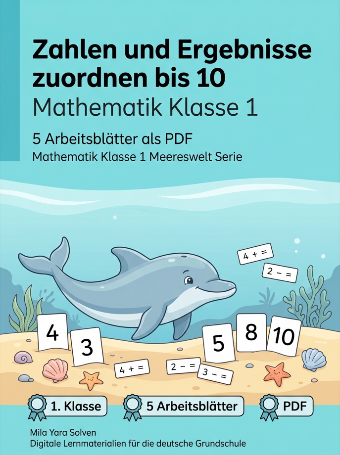 Cover: Zahlen und Ergebnisse zuordnen bis 10