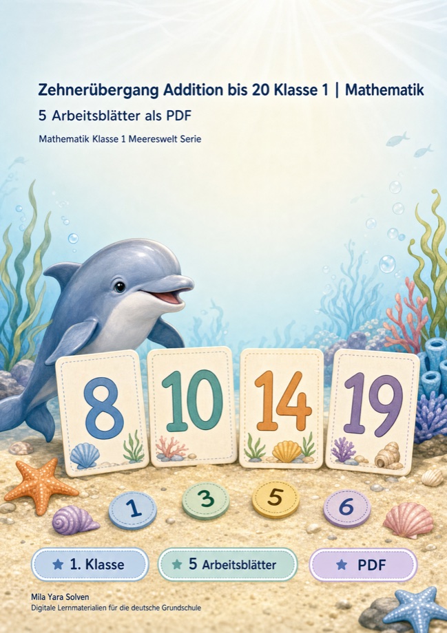 Cover: Zehnerübergang Addition bis 20